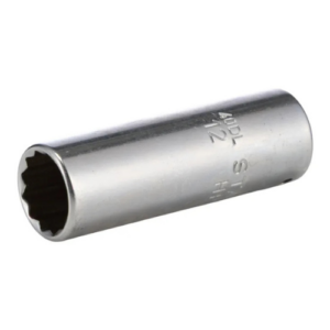Stahlwille 01240012 Socket 1/4 in, 12 mm, 50 mm Long
