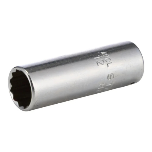 Stahlwille 01240012 Socket 1/4 in, 12 mm, 50 mm Long