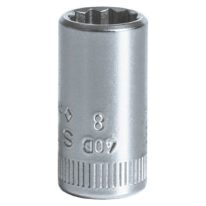 Stahlwille 01030008 Bi-Hexagon Socket 1/4 in, 8 mm