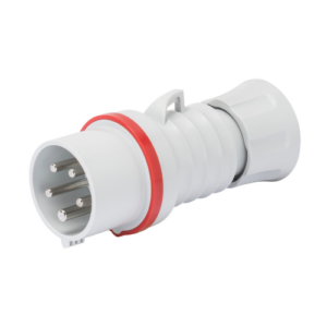 Gewiss GW60020H Industrial Plug 32A 3P+N+E 400V IP44 Quick Fix