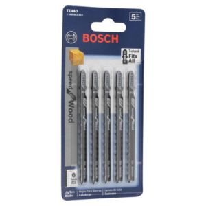 Bosch T144D Jigsaw Blades (Pack of 5)