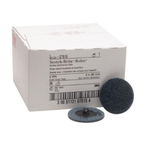 3M 07515 Scotch-Brite Roloc Surface Conditioning Disc 50 mm Very Fine Blue