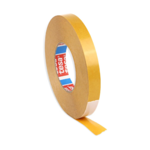 tesa 4970 Double-Sided Filmic Tape, 1 in x 60 yd, White