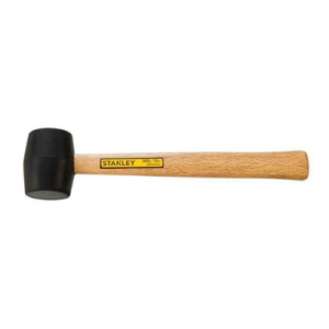 Stanley Rubber Mallet, Wood Handle