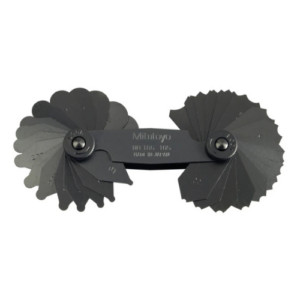 Mitutoyo 186-105 Radius Gauge Set, 1-7mm