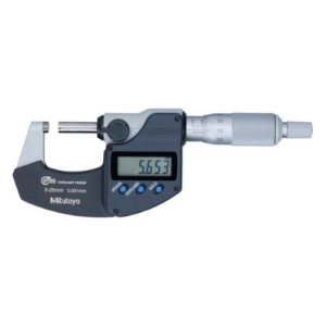 Mitutoyo 293-240-30 Digital External Micrometer, 0-25mm