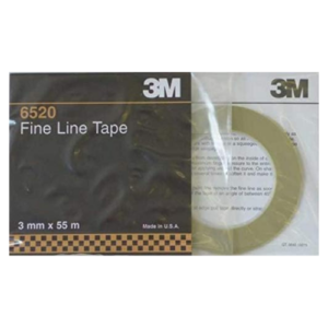3M 6520 Fine Line Tape 3 mm