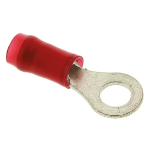 31890 PIDG Crimp Ring Terminal, Red, 4 mm