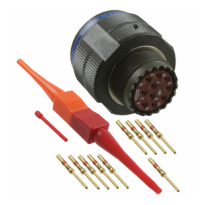 D38999/26WC98PN Conn, D38999-III, Plug, 10 x #20, Pin