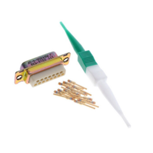 M24308/4-7F D-Sub Connector, Plug, 15-Pin, Panel Mount