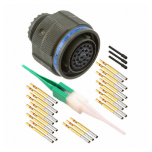 D38999/26WC35SN Connector, Plug, Olive Drab Cadmium, Size 13, 22#22D Socket Contacts, Normal Key, D38999 S3