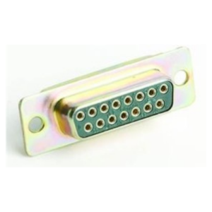 DEM9SE D-Sub Connector, 9-Position, Female, PCB, Straight