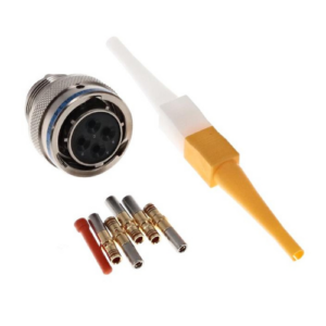 MS3475L14-4S Connector, Straight Plug (with RFI Ground)