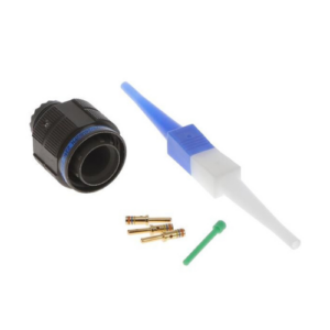 D38999/26WB2PN Connector, Plug, Olive Drab Cadmium, Size 11, 2#16 Pin Contacts, D38999 S3