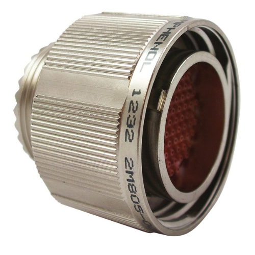 2M805-002-16M15-37SB M805 Connector, 37-Contact #23, Socket, Threaded Plug