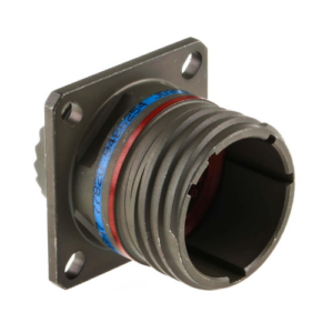 D38999/20WD35SB D38999 III Receptacle, Square Flange, 37 Pins, Key B