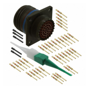 D38999/20WD-35SD D38999 III Receptacle, Square Flange, 37 Pins, Key D