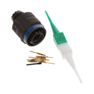 D38999/26WA35PA Connector, Plug, Olive Drab Cadmium, Size 9, 6#22D Pin Contacts, D38999 S3