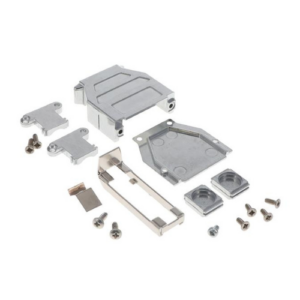 D15000GVL0 D-Type Backshell, 15 Way, Strain Relief