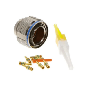 D38999/26FE6PA Connector, 6 Position Circular Plug, Male Pins Crimp