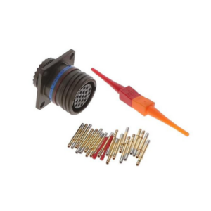 D38999/20WD-18SA D38999 III Receptacle, Square Flange, 18 Pins, Key A