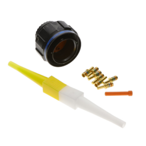 D38999/26ZE6PN Connector, Plug, 6 Pos, Sz 17-6, Pin, Zi-Ni, N