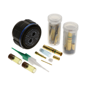 D38999/26WJ7SA Connector, Plug, Standard Crimp Contact, Size 25, Olive Drab Cadmium