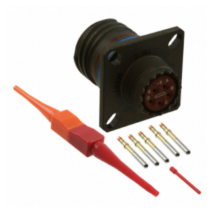 D38999/20WB5SN Receptacle, 5 Position, Shell 11-05, Socket, Olive Drab, Key N
