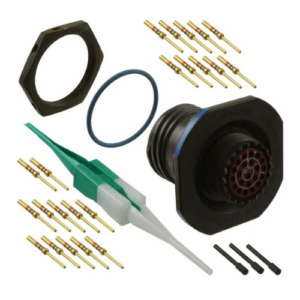 D38999/24WC35PN Connector, Jam-Nut Receptacle, Olive Drab Cadmium, Size 13