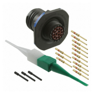 D38999/24WB35PN Connector, Jam Nut, Olive Drab Cadmium, Size 11, 13#22D Pin Contacts, D38999 S3