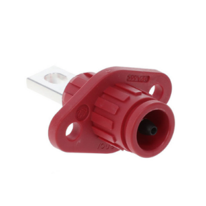 SLPHIRMBPSR2 SURLOK Plus Power Receptacle, 3.6 mm, Busbar, 1500 VDC, 70 A, Red