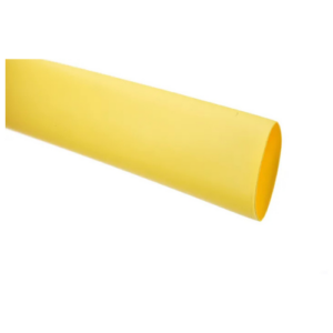 M23053/5-104-4 Tubing, Heat-Shrinkable, Thin wall, Fluid Resistant, 1/8" 125 °C, Yellow