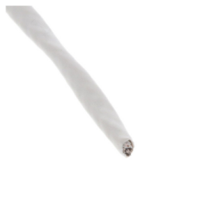 55A1121-22-0/9-9 Twisted Wire, 22 AWG, White