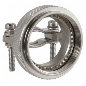 M85049/38S23N Backshell, D38999, Self-Locking, Straight, Electroless Nickel, Shell Size 23, Group Code L