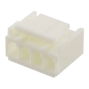 2132781-4 Rectangular Housing Connector Receptacle, 4-Position, 0.156 in (3.96 mm)