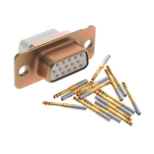 M24308/2-11F Connector, D-Sub, Female, 15 Pos, 3 Row, 15#22 Crimp Socket Contacts