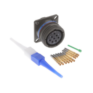 D38999/20WE8SN Connector, Female, 8 Position, Size 17
