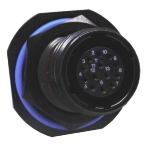 TV07ZN-13-35SN Amphenol TV MIL-Spec Circular Connector, 22 Way, Panel Mount, Receptacle, Socket Contacts, Shell Size 13, Screw