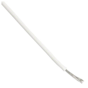 82A0111-8-9 Hook-Up Wire, 8 AWG, 665x36, White
