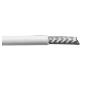M22759/43-22-9 Wire, Hook-Up, 1C x 22 AWG, Silver Coated Copper, ETFE Jacket, White, 600V, 200°C