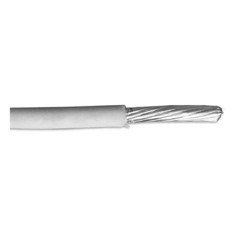 M22759/34-4-9 Wire, Stranded Tinned Copper, 4 AWG, Cross-Linked ETFE, White