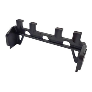 3351 6084 303 Cable Clamp, Monobloc, 4 Modules, Thermoplastic, Black