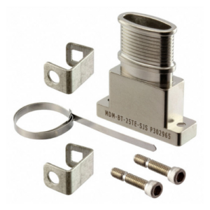 MDM-BT-25TE-SJS Micro-D Backshell, 25 Position, 180°, Shielded