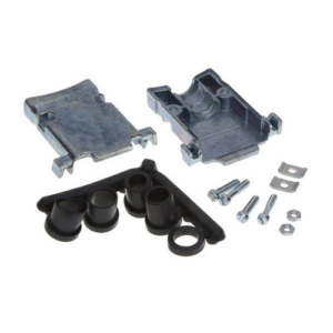 980-2000-346 Two-Piece Backshell, 15 Position, 180°, Shielded