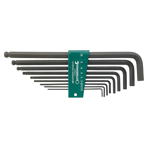 Stahlwille 96432601 10767/9 Ball-Ended Offset Hexagon Screwdriver Set