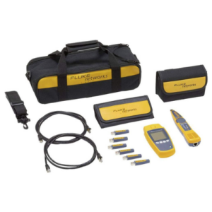 Fluke Networks 5018513 MS-POE-KIT MicroScanner Copper Cable Verifier & PoE Tester for RJ-45 Category 5-6A Ethernet Cables