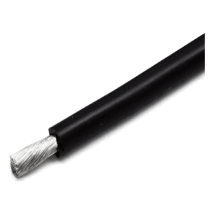 Flexible High Temp Silicone Sheath Electric Wire Cable 12 AWG Black