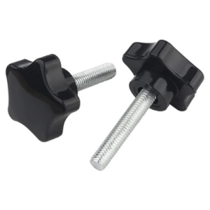 M8 x 80mm Star Clamping Knob Grip Thumb Screw Head Diameter 38mm Knobs Nut Screws Tightening Thread