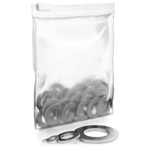 FLAT WASHER M8 ISO 7089 (DIN 125) STAINLESS STEEL CLASS A4 PASSIVATED