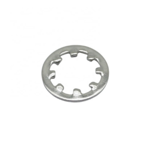 LOCKWASHERS INTERNAL TOOTH DIN 6797J ID. 19.0MM OD. 30. OMM, T. 1.4MM, M18, SPRING ST. BLACK OXIDE